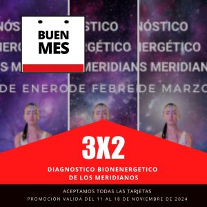 Promo 3x2 - Diagnostico Bioenergético de los Meridianos